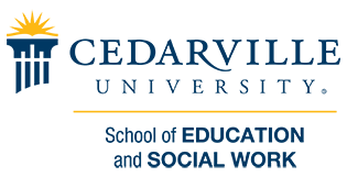 School of Education and Social Work logo.
