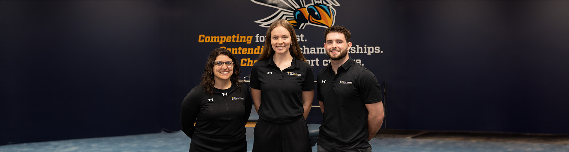 Dr. Fusco, Kara Hodson and Kyler Conn.