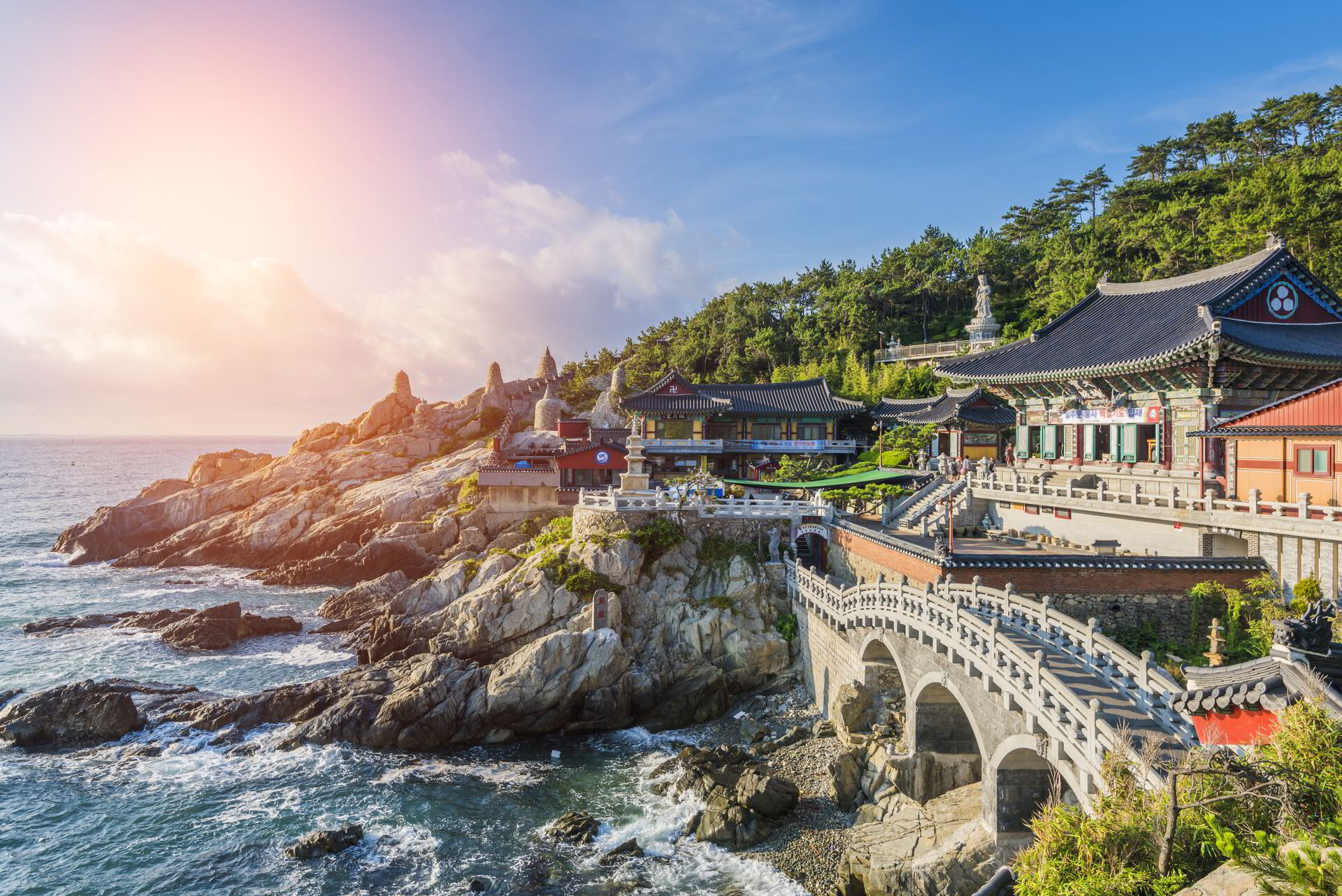 South korea shoreline