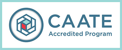CAATE Accredited Program Banner