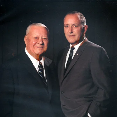 Loren Berry and John Berry Sr.