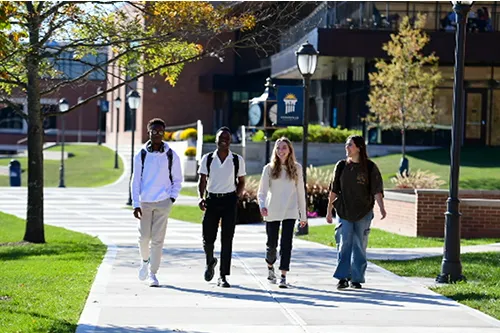 cedarville students walking