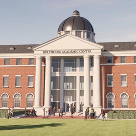 mockup of Bolthouse Academic Center