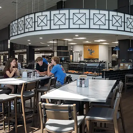 renovated dining hall fall 2025
