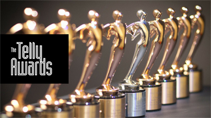 Image of Telly Award figurines