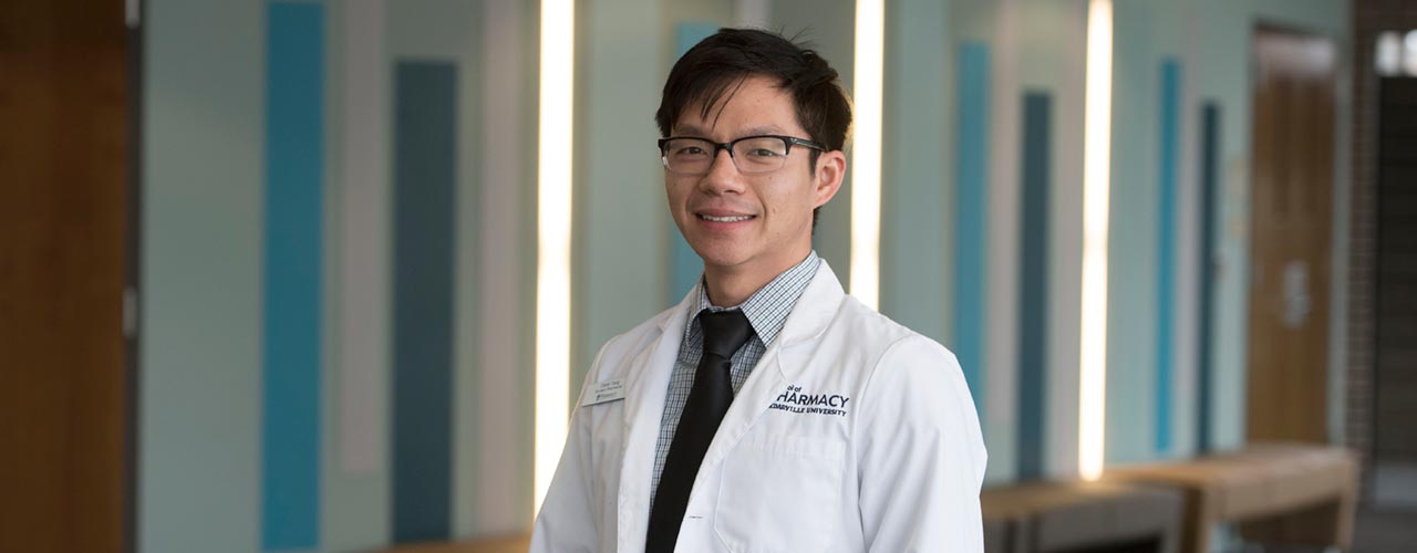 Cedarville University Doctorate of Pharmacy student Caleb Tang