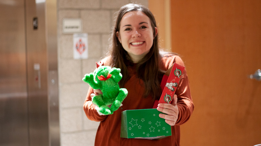 Cedarville University’s Operation Christmas Child student organization is planning on packing 1,000 boxes that will be Christmas gifts for children around the world.