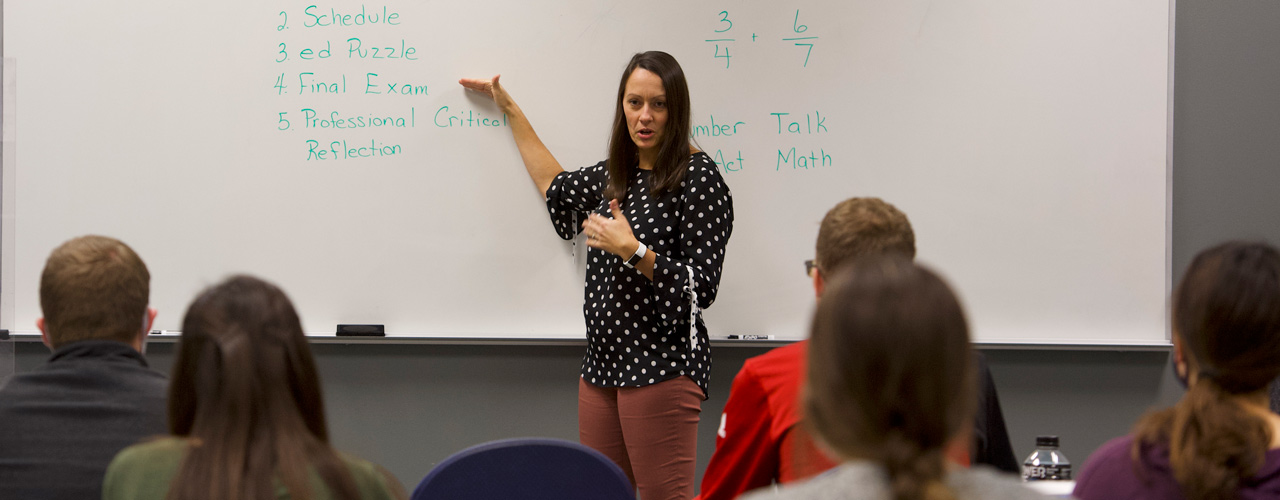 Dr. Lori Ferguson teaching