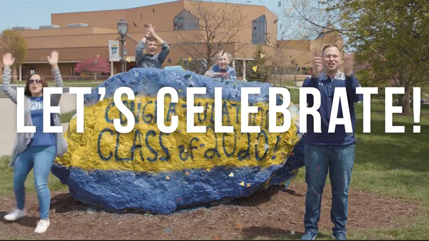 Brian Burns and family celebration of the class of 2020