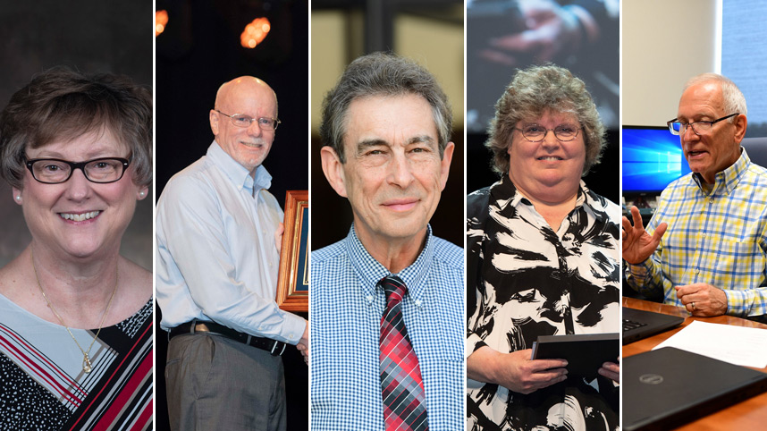 Retiring professors 2021