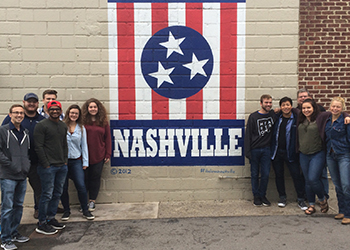Worship students in Nashville for a previous Dove Awards
