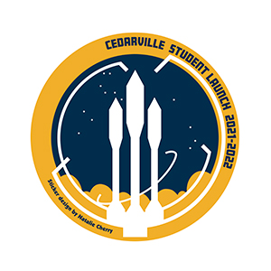 Logo for the Cedarville student launch team