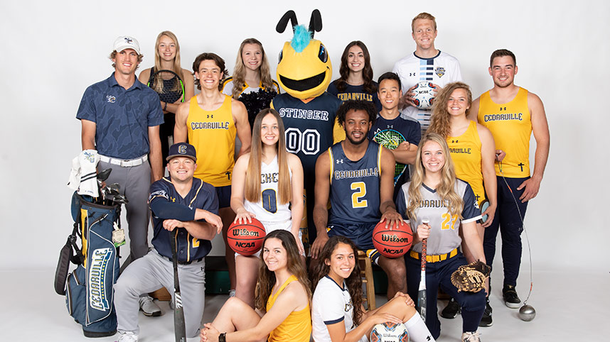 Athletes from Cedarville's 16 NCAA Division II sports