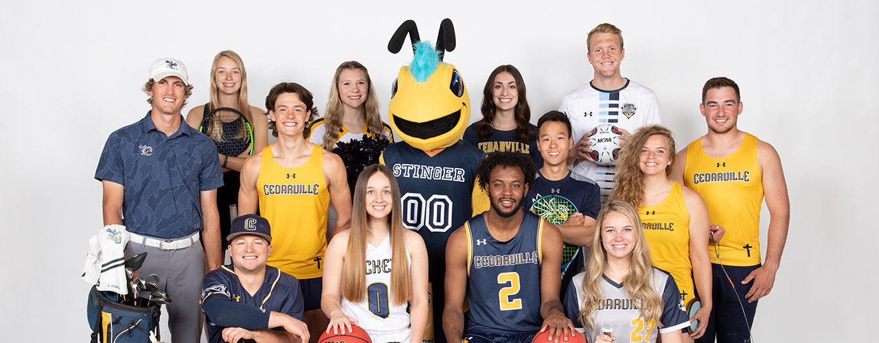 Athletes from Cedarville's 16 NCAA Division II sports