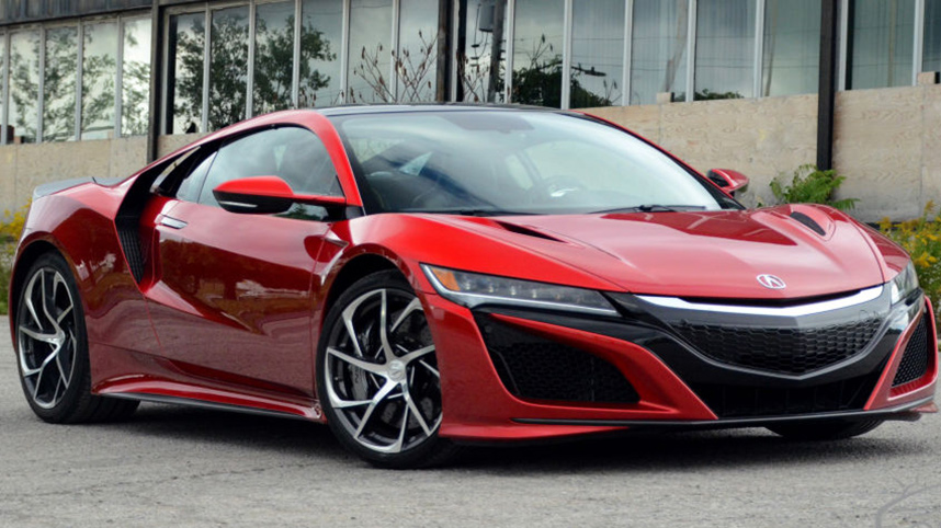 The Acura NSX designed in part by two 2014 industrial and innovative design alumni
