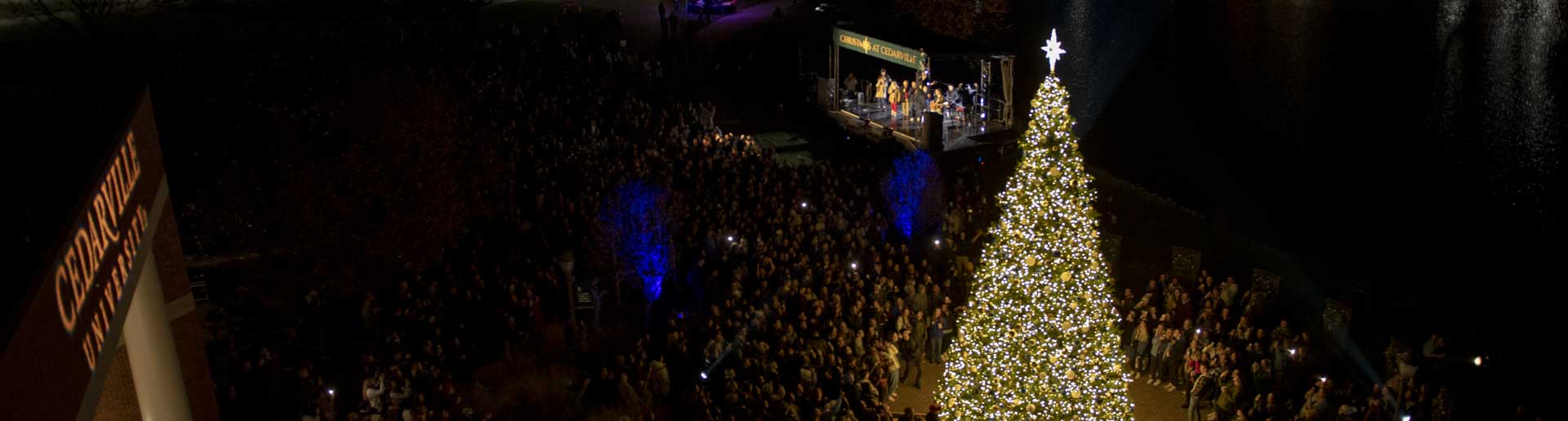 Fourth Annual Christmas Tree Lighting Ceremony Cedarville University