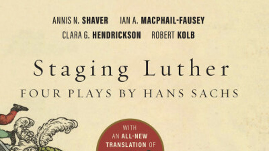 Staging Luther book cover.