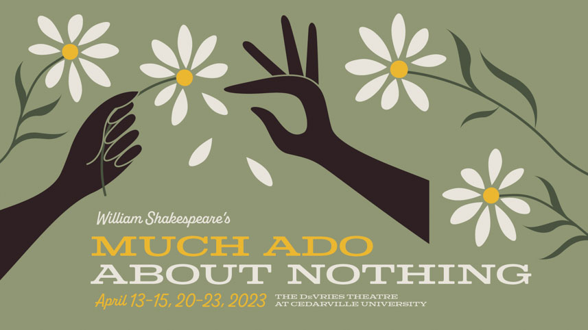 Much Ado About Nothing poster.