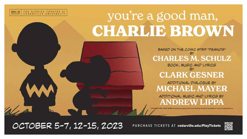 "You're a good man, Charlie Brown."