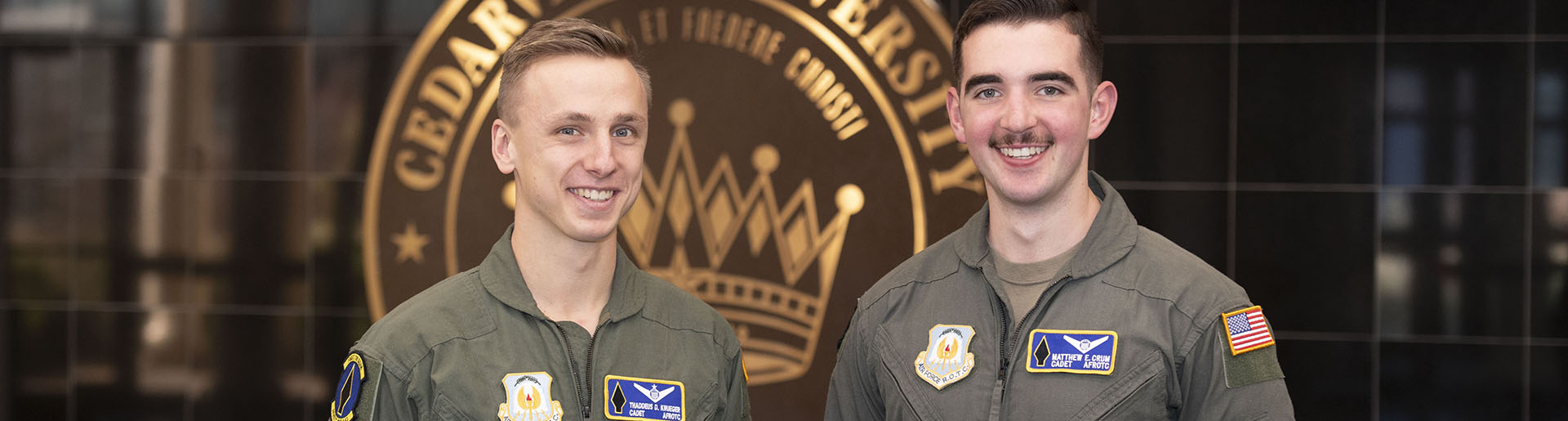 Two Cedarville Seniors are preparing for a career as Air Force pilots.