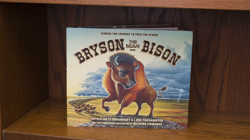 Bryson the Brave Bison book.