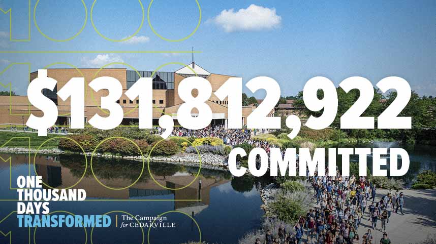 Building on Campaign Success, Cedarville Sets New $175M Goal