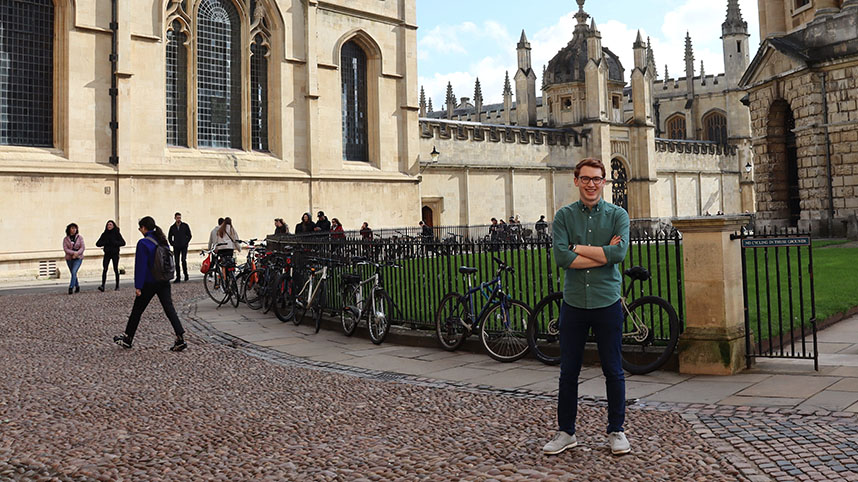Thad Burson in Oxford.
