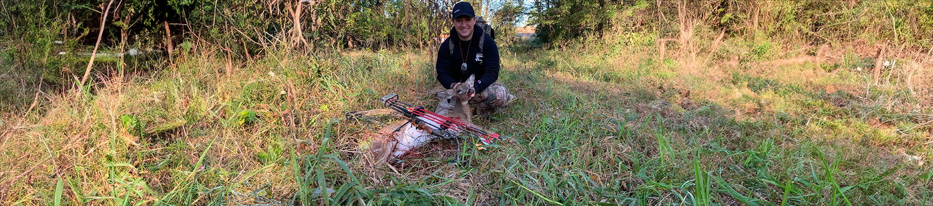 Ben Heady with deer.