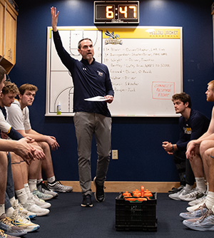 Cedarville University men's basketball coach Rob Jones.
