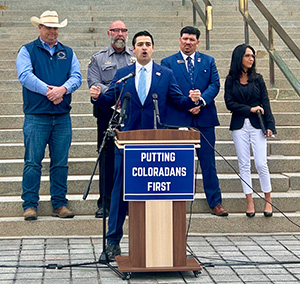 U.S. Rep. Gabe Evans of Colorado.