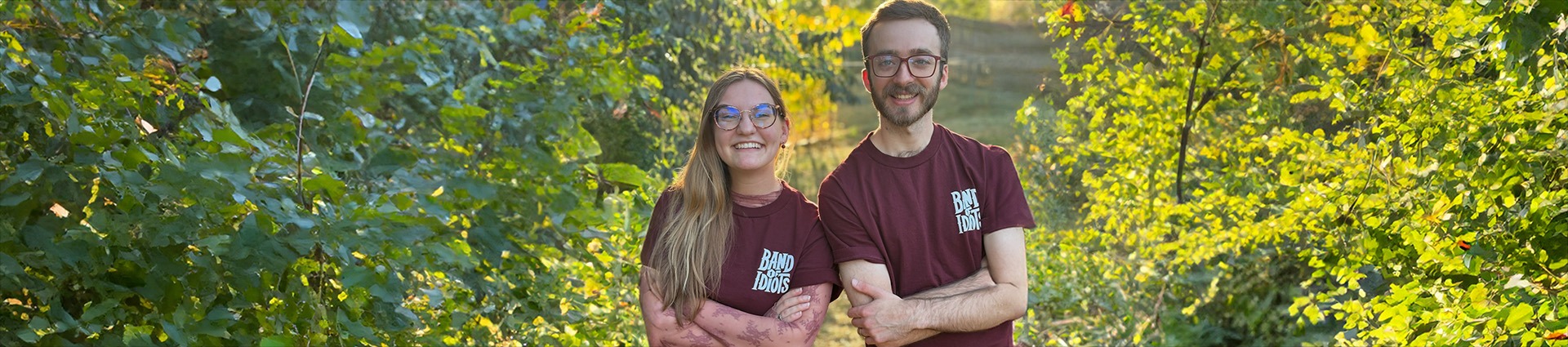 Emily Bader and Brooks Dibble.