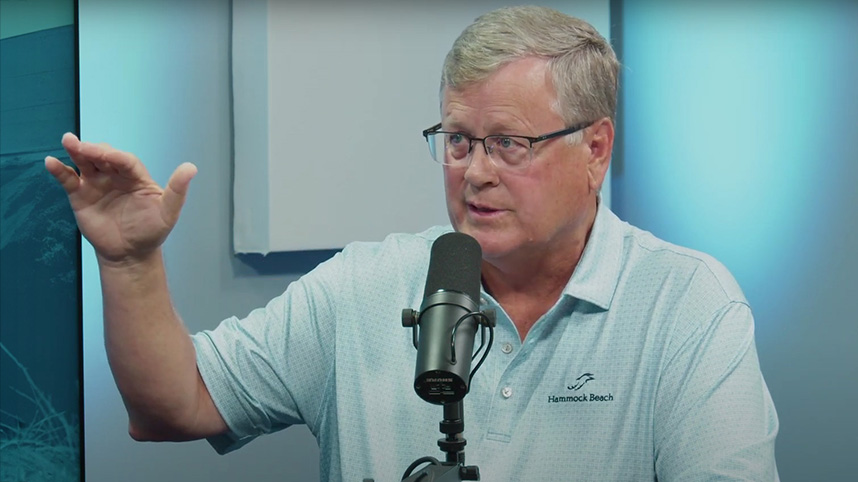 Jon Greenwood in the Cedarville newsroom.