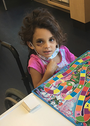 Mia Harris in recovery after accident in Hocking Hills.