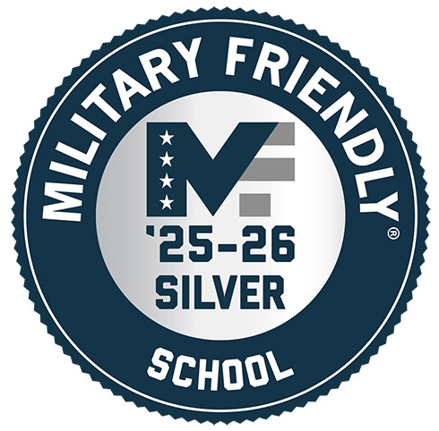 Military Friendly badge, Silver status.