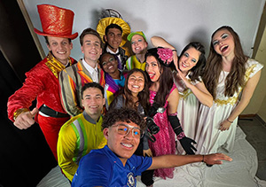 Word of Life Argentina theatre team.