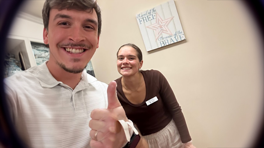 Hayden Lee and Blair Woodard.