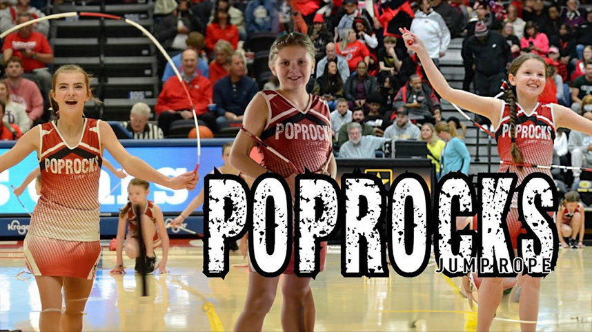 Pop Rocks jump rope team promo image.