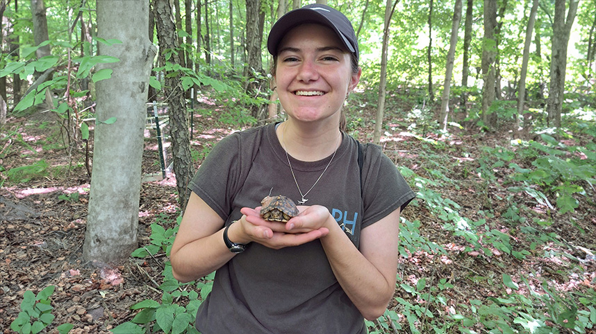 Ruth Santel at Au Sable Institute.