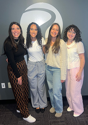 Laci Strouse and others at The River.