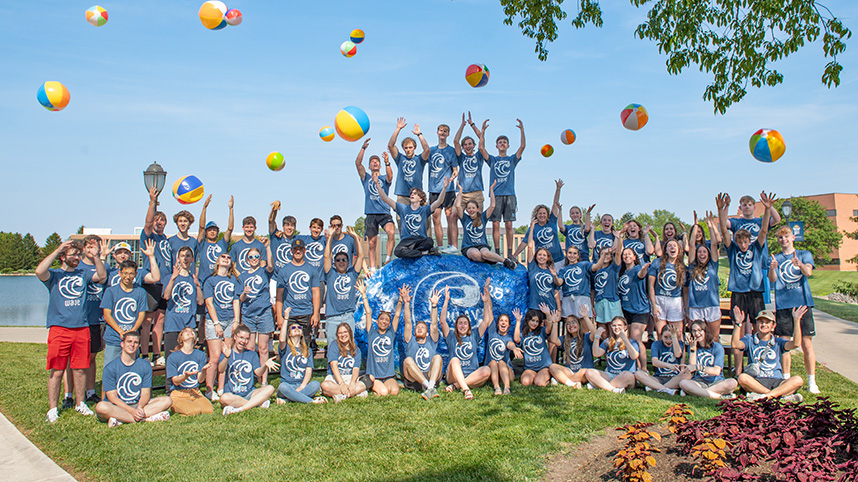 WAVE students celebrate.