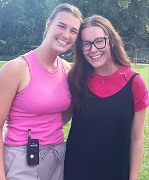 Danika Swartz and Joella Bandi.