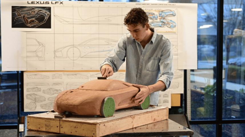 Cedarville industrial and innovative design student