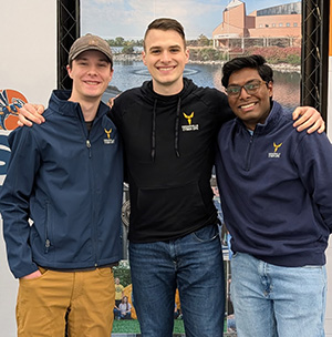 Bruce Wilson Jr., David Lamoreaux and Teja Kumbha.