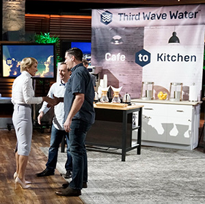 The founders of Third Wave Water make a deal with Barbara Corcoran on Shark Tank.