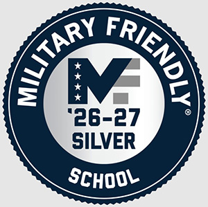 Military Friendly Silver disignation badge.