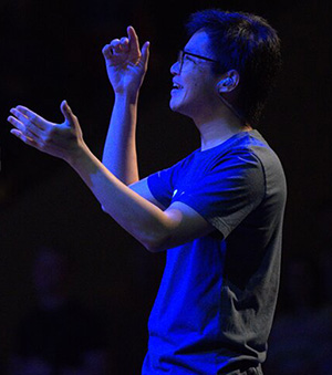 Thurein Zan conducting for Cedarville University's Jubilate.