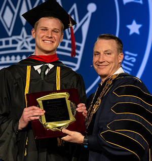 Dr. White and Trey Stoor.