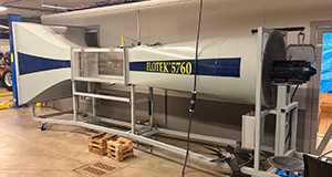 Wind tunnel.