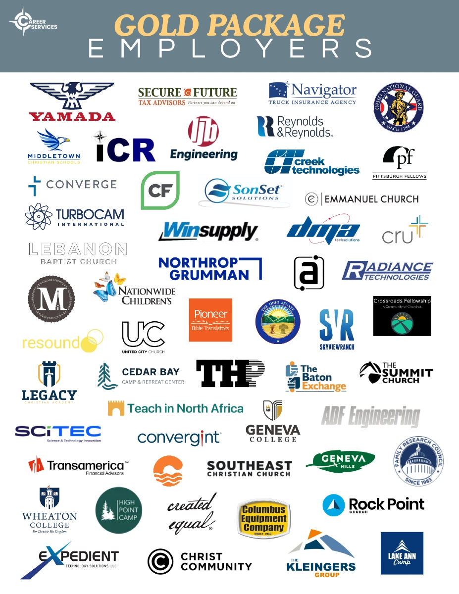 Fall 2025 Career Fair Gold Sponsors