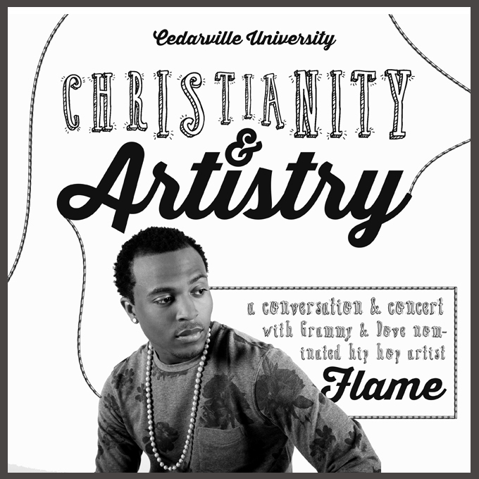 Christianity Artistry - conversation and concert with hip hop artist Flame